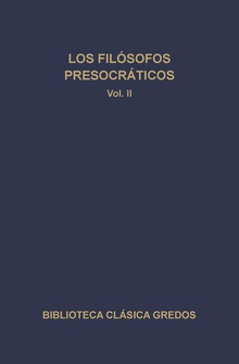 Los filósofos presocráticos II