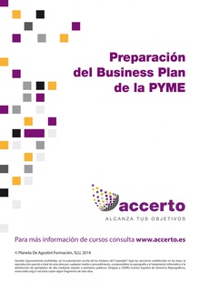 Preparación del Business Plan de la PYME