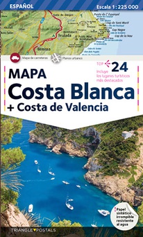 Costa Blanca Mapa