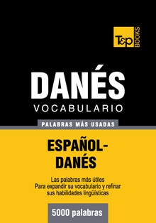 Vocabulario español-danés - 5000 palabras más usadas