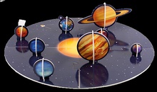 Explora el Sistema Solar y construye tu maqueta en 3-D