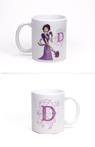 Taza British Regency by Titania (Inicial D)