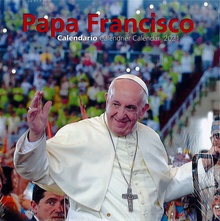 Calendario -2021 pared papa francisco