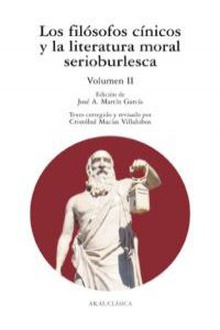 Filósofos cínicos y la literatura moral serioburlesca II