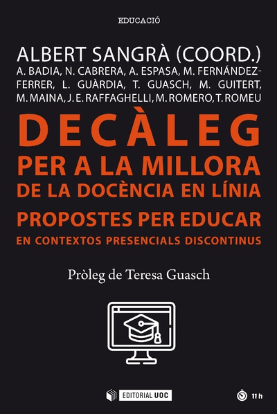 Decàleg per a la millora de la docència en línia