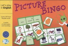 Picture bingo.(let's play in english)