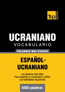 Vocabulario español-ucraniano - 5000 palabras más usadas