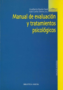 Manual de evaluacion y tratamientos psicologicos