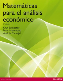 Matematicas para analisis economico
