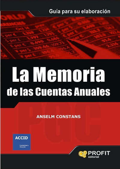 La memoria de las cuentas anuales. Ebook