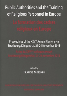 Public Authorities and the Training of Religious Personnel in Europe