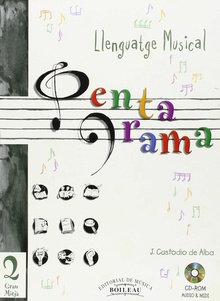 Llenguatge musical pentagrama 2 Grau Mitja