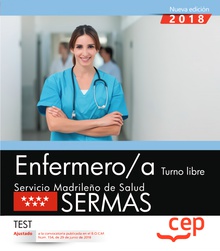 Enfermero/a. Turno libre. Servicio Madrileño de Salud (SERMAS). Test Test