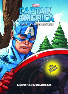 LIBRO PARA COLOREAR Capitán américa