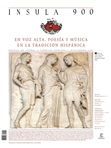 En voz alta. Poesía y música en la tradición hispánica (Ínsula nº 900)