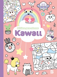 Kawaii mi libro para colorear