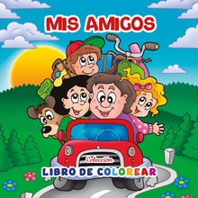 Mis Amigos Libro de colorear