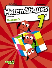 Quadern matemÀtiques 3-1r.primaria peça a peça. valencia