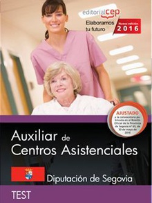 Auxiliar de centros asistenciales. Diputación de Segovia. Test