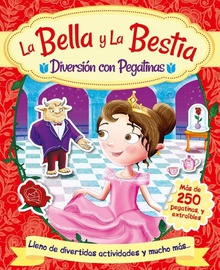 DIVERSIÓN CON PEGATINAS - LA BELLA Y LA BESTIA