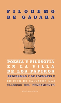 POESÍA Y FILOSOFÍA EN LA VILLA DE LOS PAPIROS Epigramas y De Poematis V