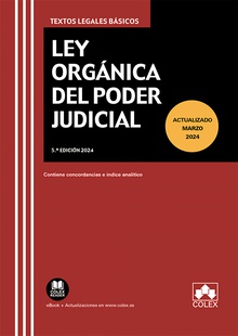 Ley organica del poder judicial 5e ed