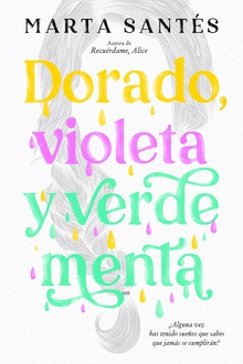 Dorado, violeta y verde menta