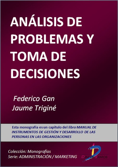 Análisis de problemas y toma de decisiones