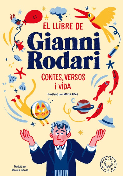 El llibre de Gianni Rodari Contes, versos i vida