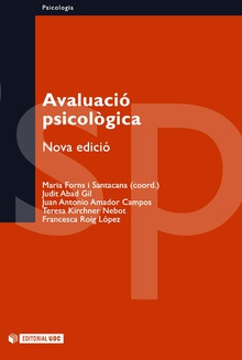 Avaluació psicològica (nova edició)